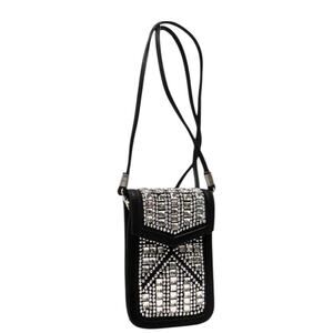 2Chique Boutique Women’s Rhinestone Bling Cell Phone Case and Crossbody